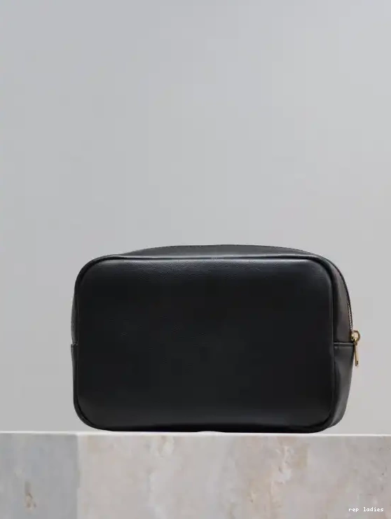 Repladies REP IN YSL LAMBSKIN CALYPSO COSMETIC POUCH 0630